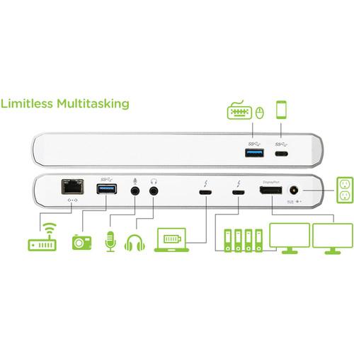 IOGEAR Thunderbolt 3 Quantum Docking Station with Extra Ports