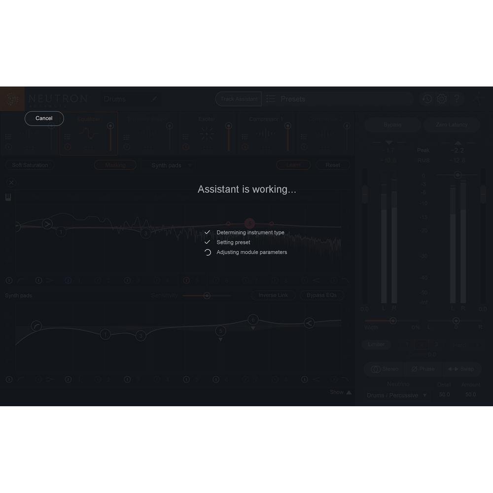 iZotope Neutron 2 Mixing Software with Track Assistant