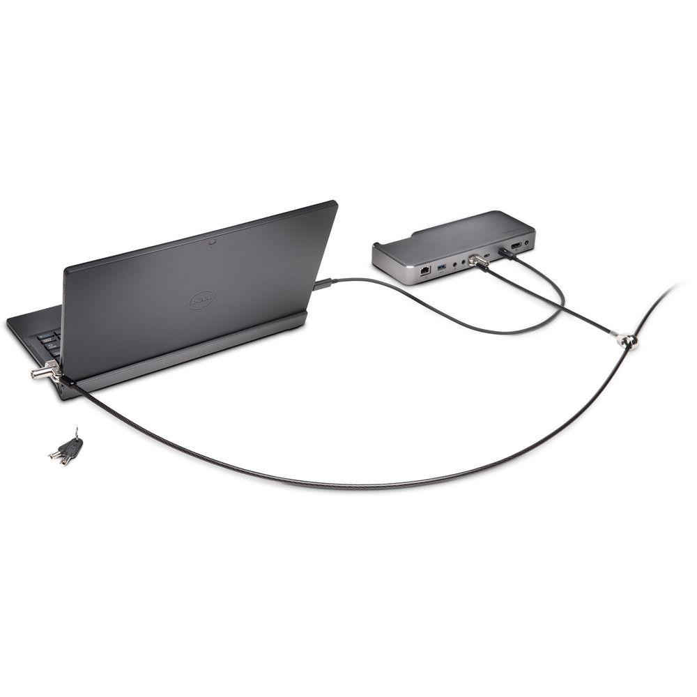 Kensington N17 Keyed Dual Head Laptop Lock for Dell Devices