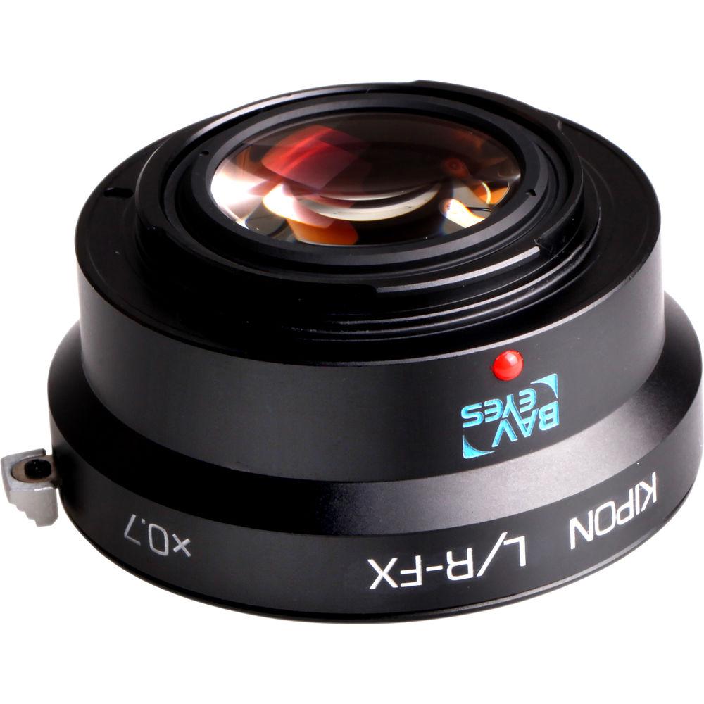 KIPON Baveyes 0.7x Lens Mount Adapter for Leica R Lens to FUJIFILM FX-Mount Camera