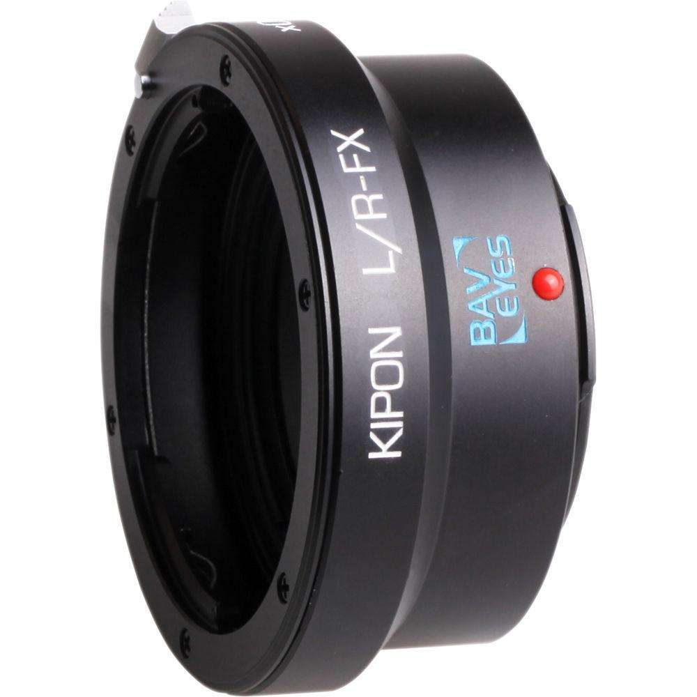 KIPON Baveyes 0.7x Lens Mount Adapter for Leica R Lens to FUJIFILM FX-Mount Camera