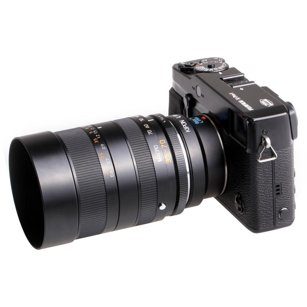 KIPON Baveyes 0.7x Lens Mount Adapter for Leica R Lens to FUJIFILM FX-Mount Camera