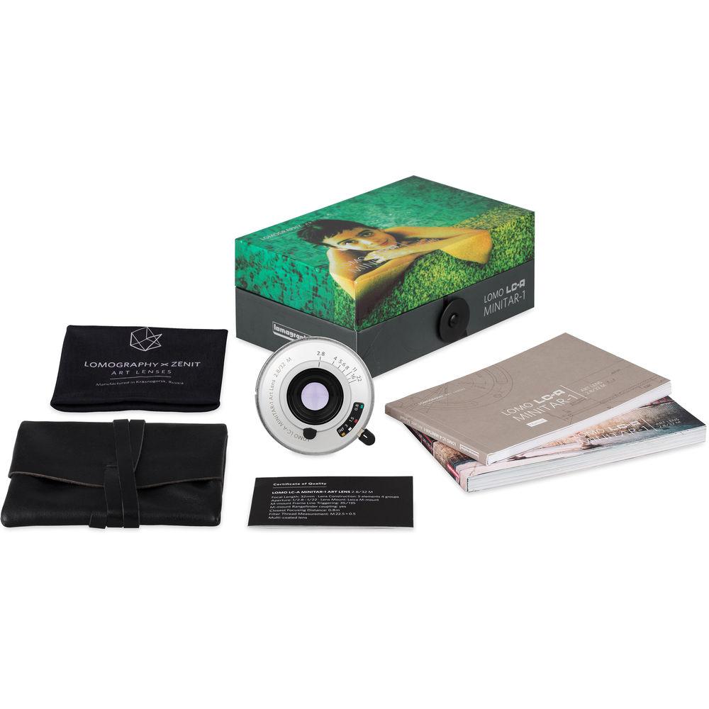 Lomography LC-A Minitar-1 Art Lens 32mm f 2.8 for Leica M Mount