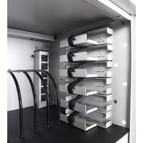 Luxor 12-Tablet Vertical Wall Desk Charging Box