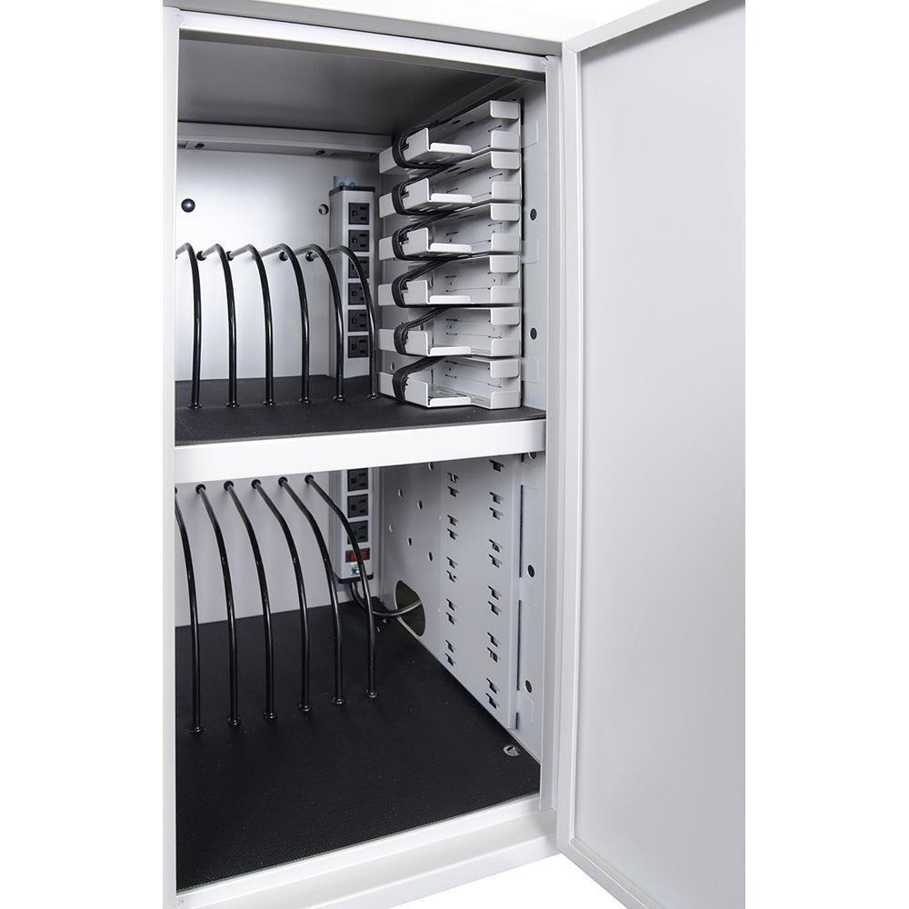 Luxor 12-Tablet Vertical Wall Desk Charging Box