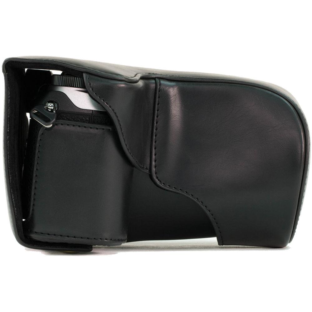 MegaGear Ever Ready PU Leather Case for LUMIX DMC-GX8 with 14-140mm Lens