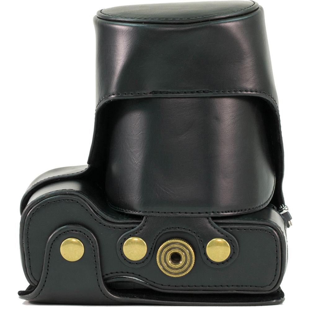 MegaGear Ever Ready PU Leather Case for LUMIX DMC-GX8 with 14-140mm Lens