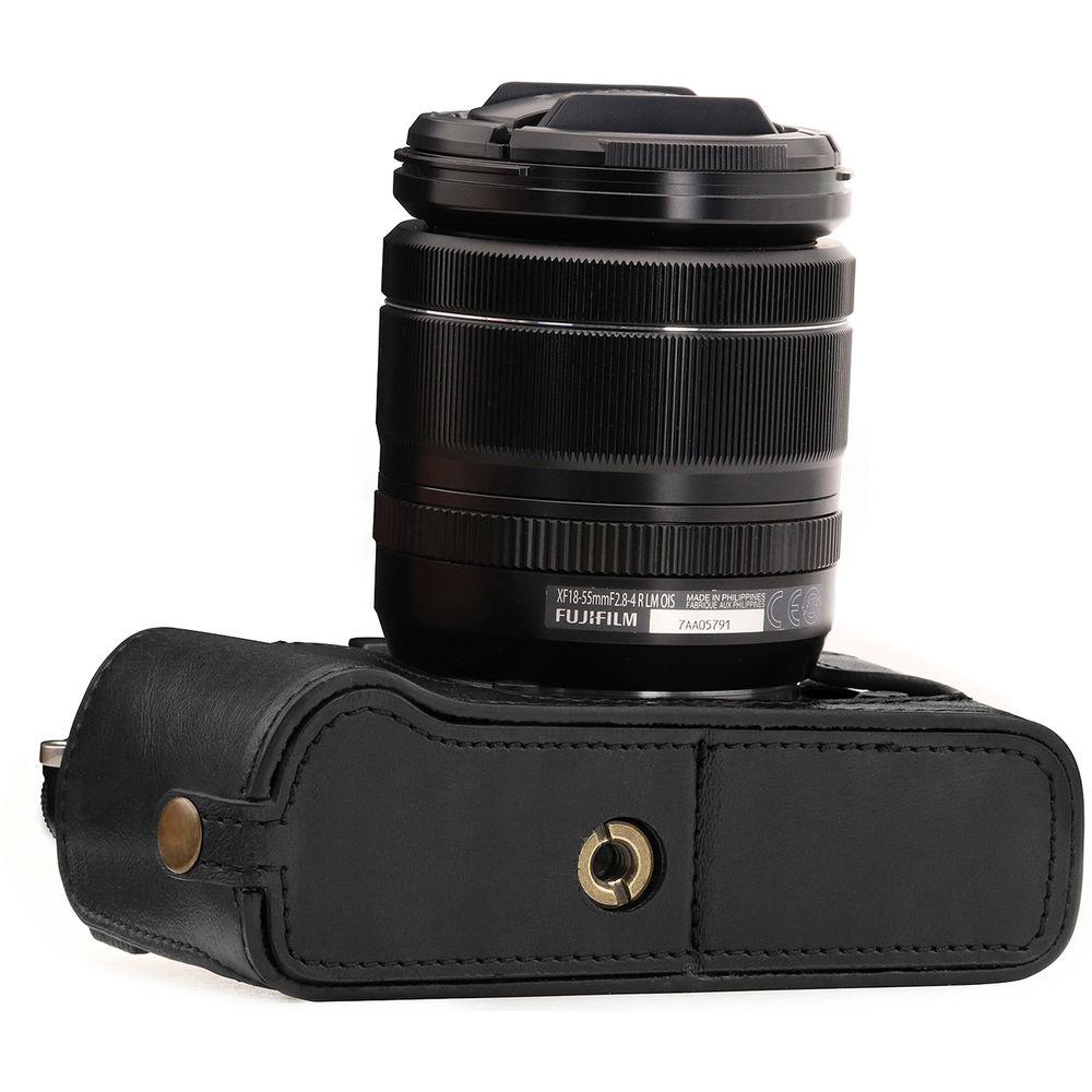 MegaGear Ever Ready PU Leather Half Case for Fujifilm X-T10 or X-T20