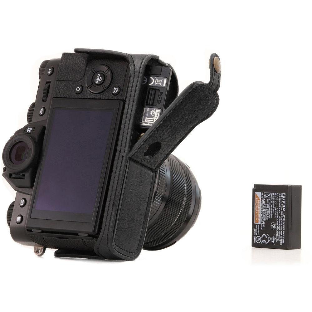 MegaGear Ever Ready PU Leather Half Case for Fujifilm X-T10 or X-T20