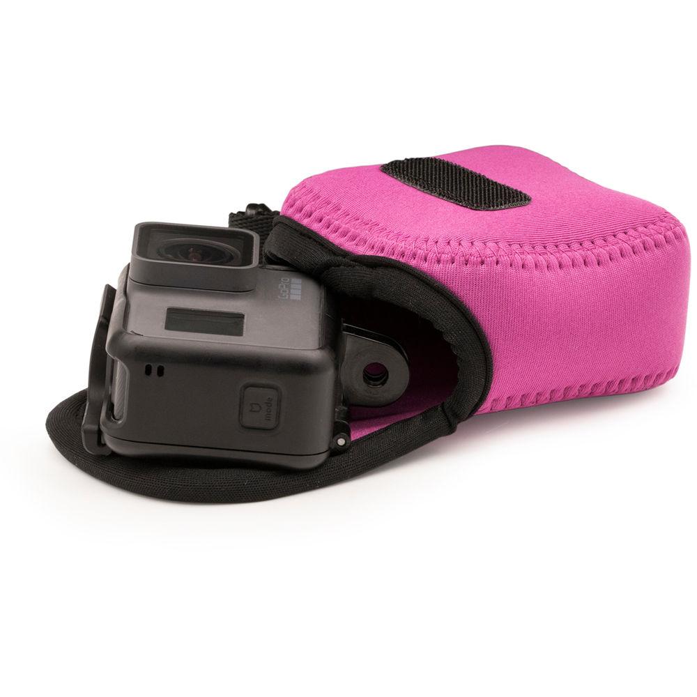 MegaGear Ultra-Light Neoprene Camera Case for Gopro Hero 6, Hero 5 and Sony RX0 1.0 with Carabiner