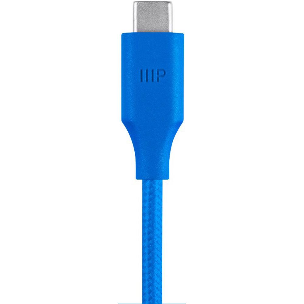 Monoprice USB 2.0 Type-C Male to Type-A Male Palette Series Cable