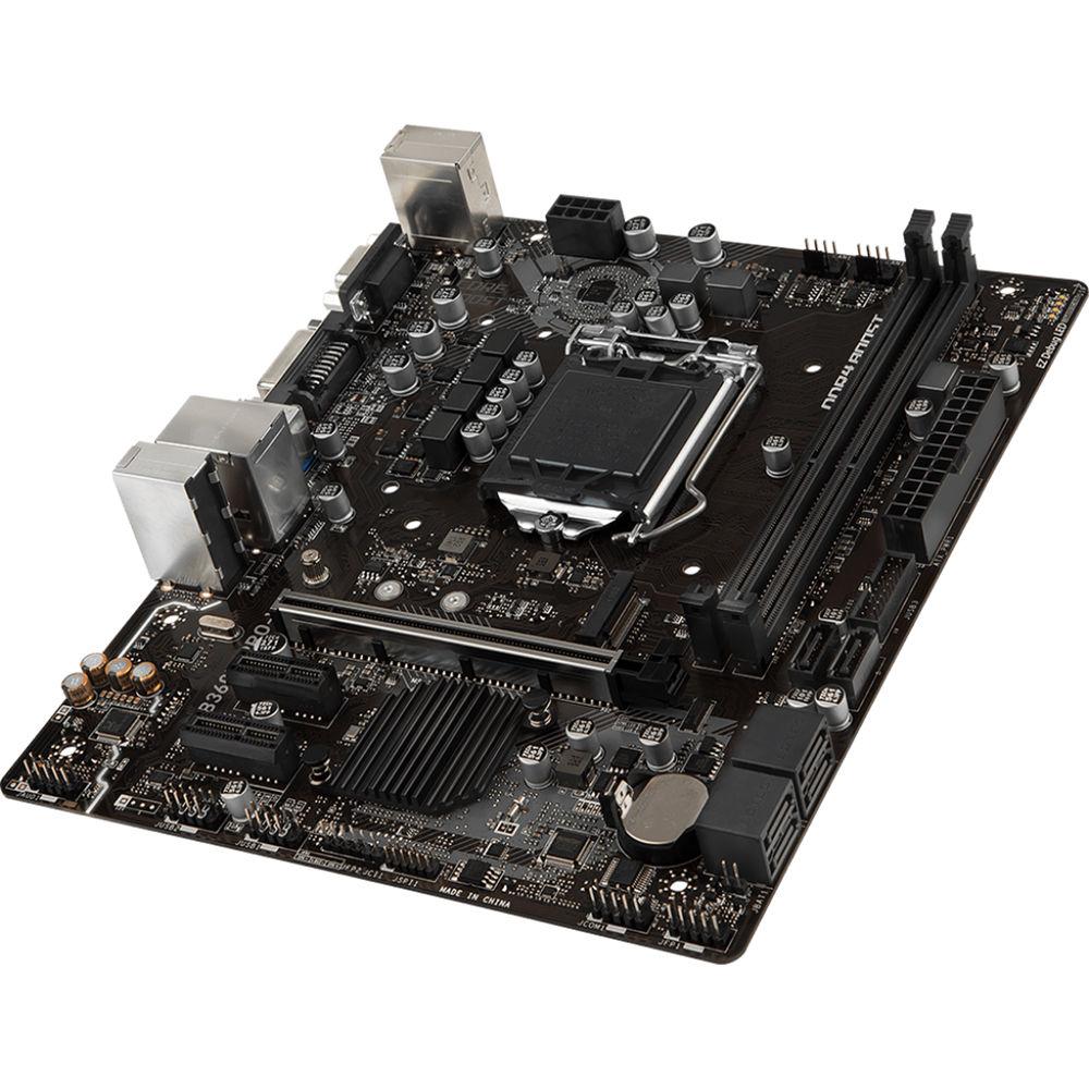 MSI B360M Pro-VD LGA 1151 Micro-ATX Motherboard