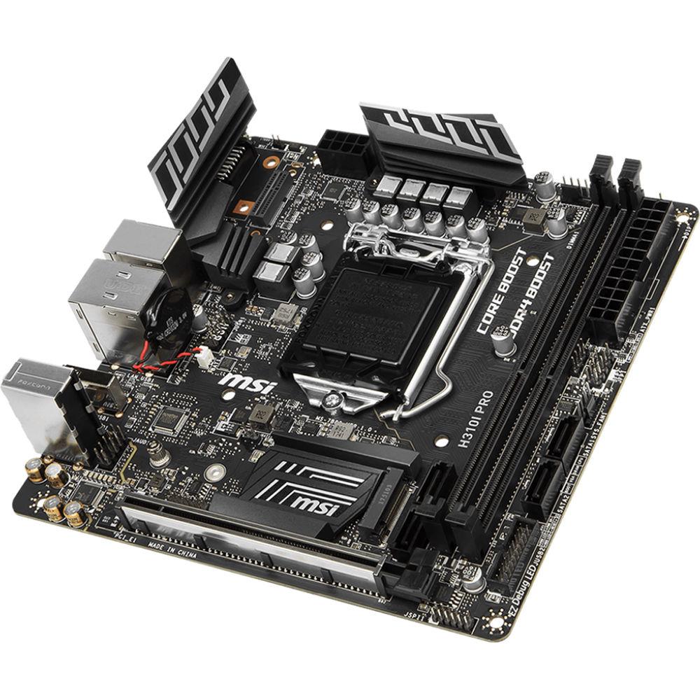 MSI H310I Pro LGA 1151 Mini-ITX Motherboard