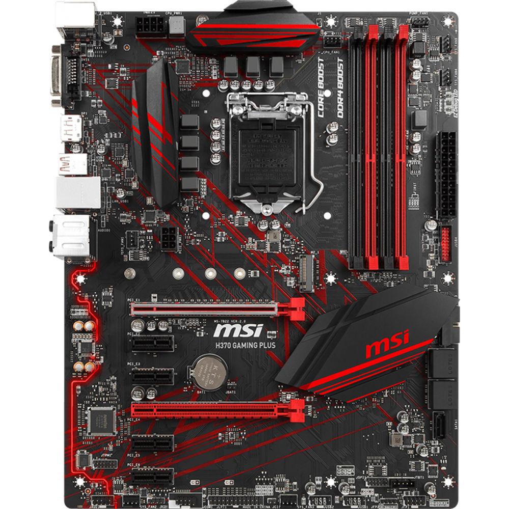 MSI H370 Gaming Plus LGA 1151 ATX Motherboard