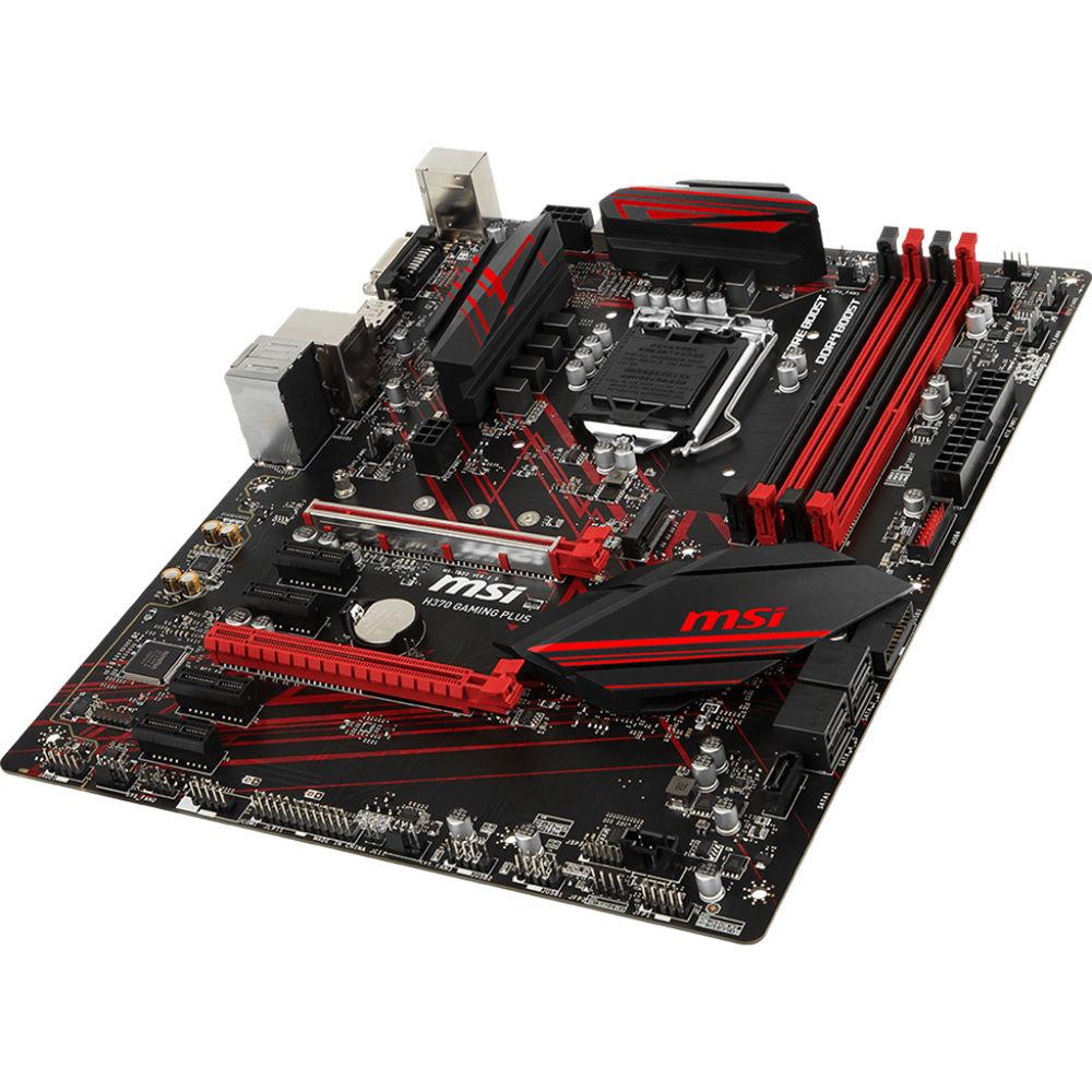 MSI H370 Gaming Plus LGA 1151 ATX Motherboard