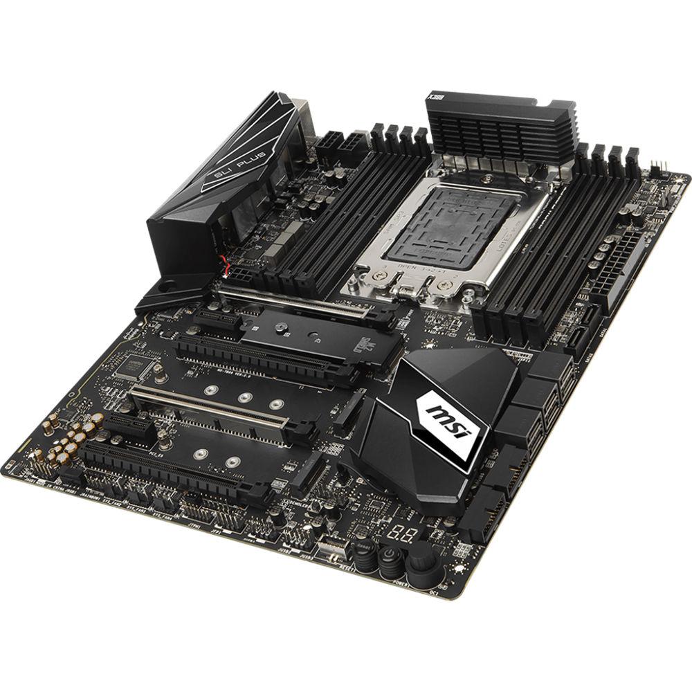 MSI X399 SLI Plus TR4 ATX Motherboard