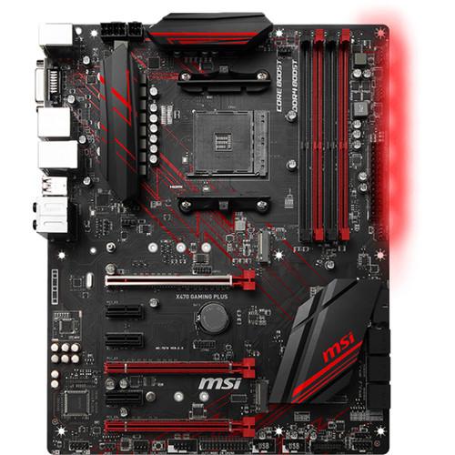 MSI X470 Gaming Plus AM4 ATX Motherboard