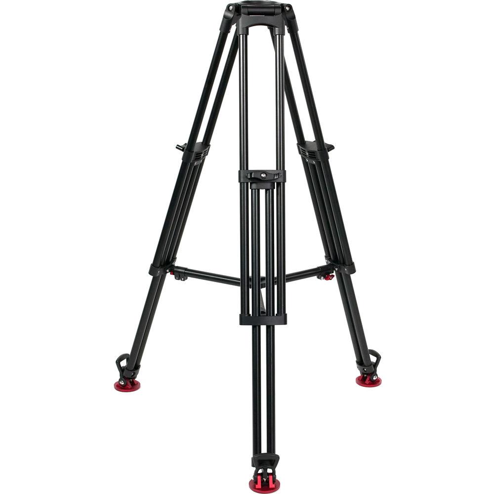 OZEN 100AL1HD 100mm Aluminum Tripod & Agile 18S Fluid Head System