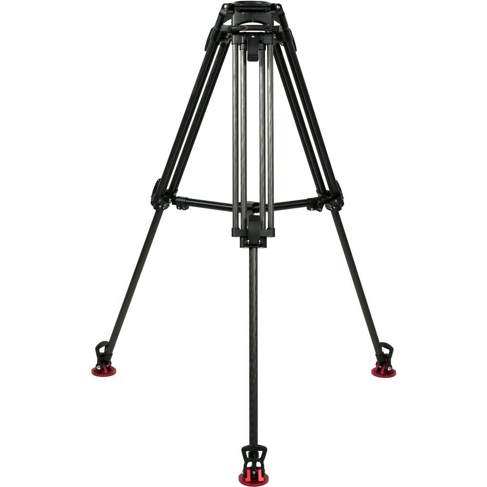 OZEN 75CF2HD 75mm Carbon Fiber Tripod & Agile 6 Fluid Head System
