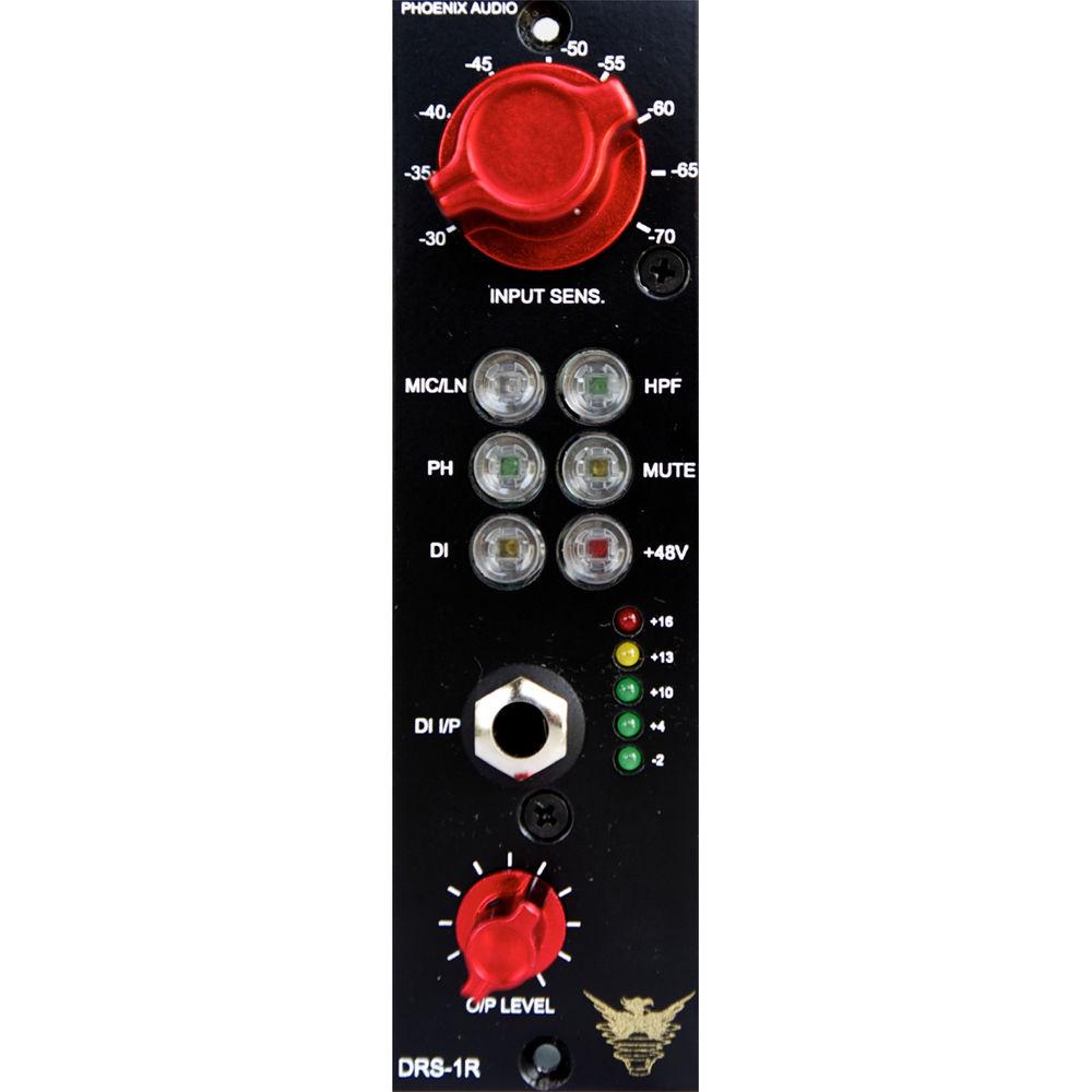Phoenix Audio DRS-1R-500 Mono Class-A Microphone Preamplifier DI