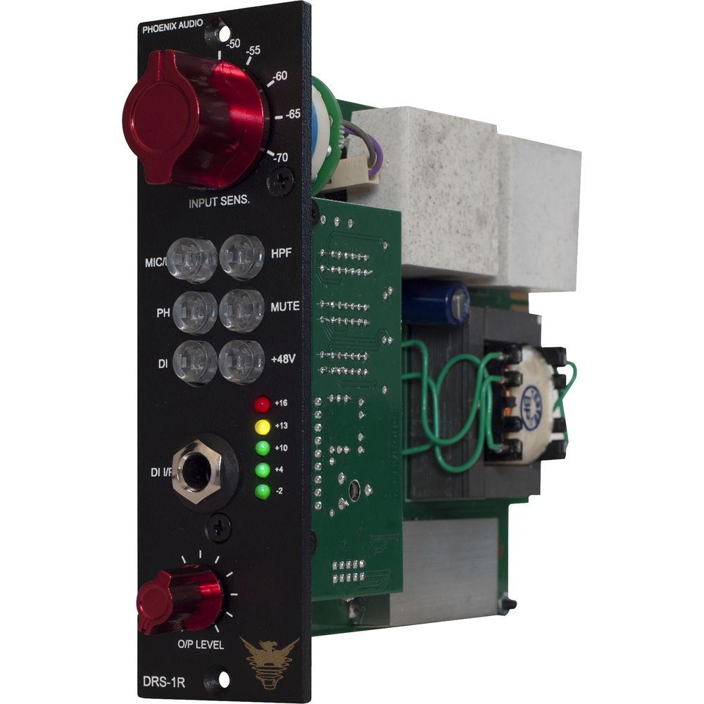 Phoenix Audio DRS-1R-500 Mono Class-A Microphone Preamplifier DI