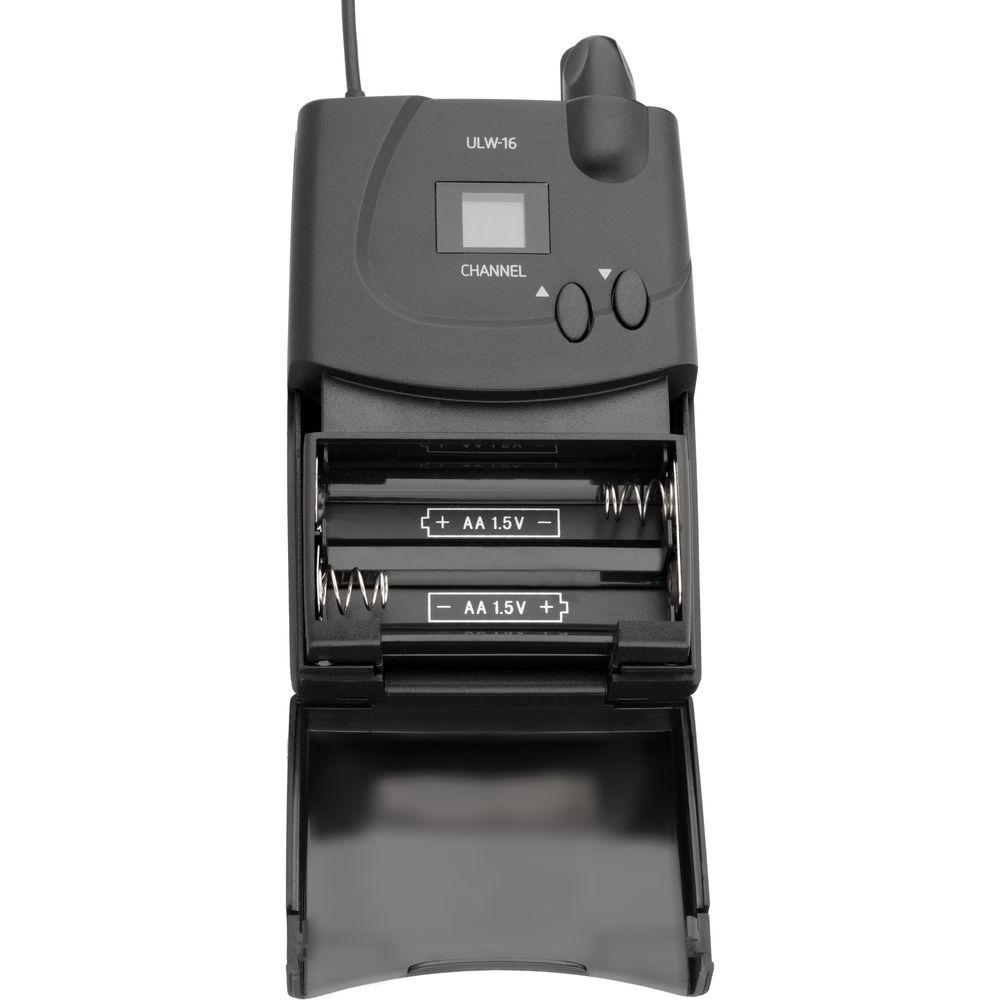 Polsen ULWS-216 Dual 16-Channel UHF Wireless Lavalier Microphone System