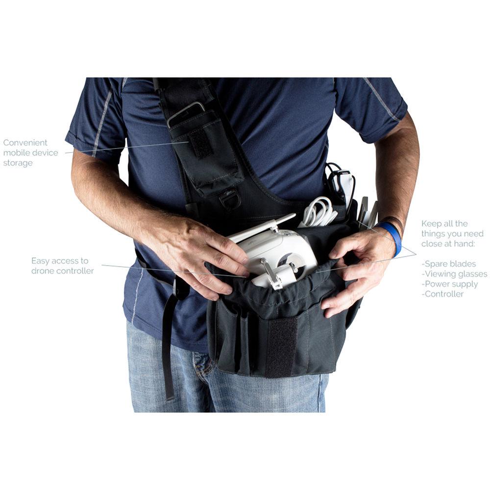 Porta Brace Messenger-Style Sling Bag for Drone Operators
