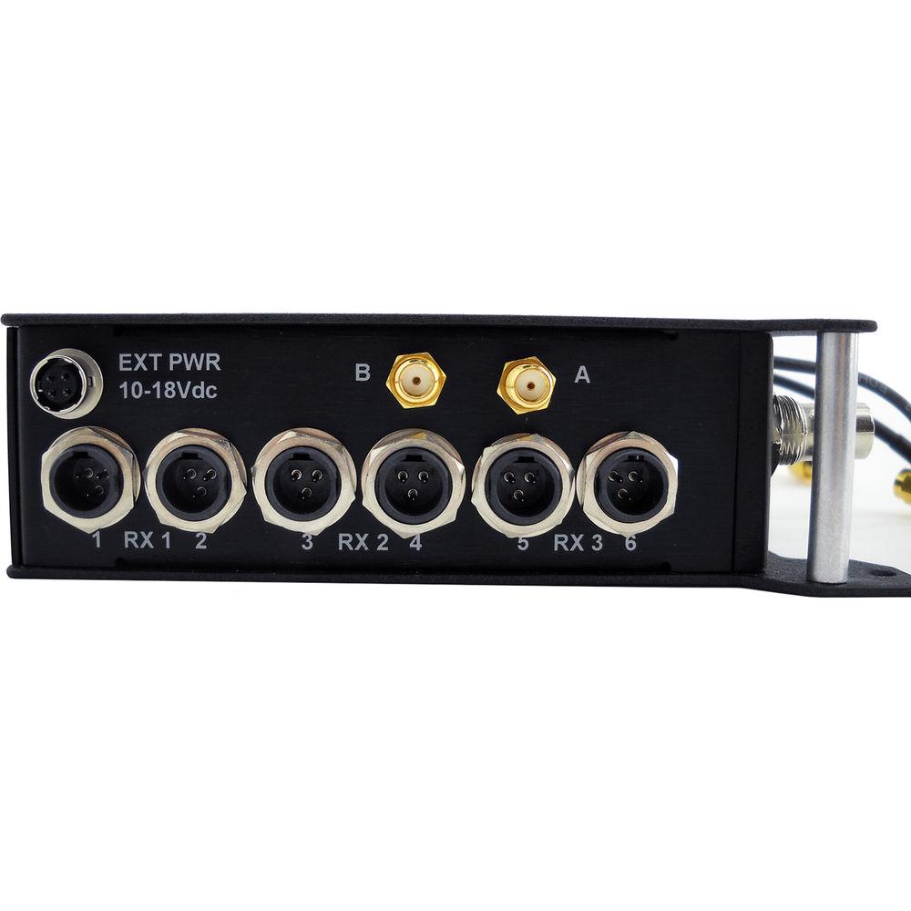 PSC RF Six Pack - Dual Band 1 : 470 - 618 MHz 2 : 940 - 960Mhz
