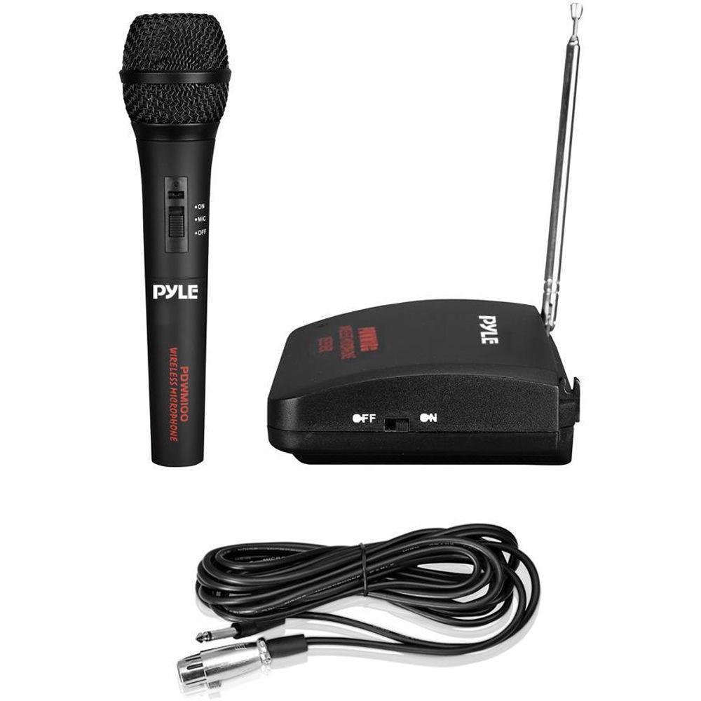 Pyle Pro PDWM100 Wireless Wired Microphone System