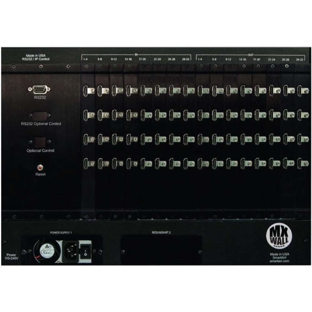 Smart-AVI 28x28 HDMI Matrix with Integrated Video Wall, Smart-AVI, 28x28, HDMI, Matrix, with, Integrated, Video, Wall