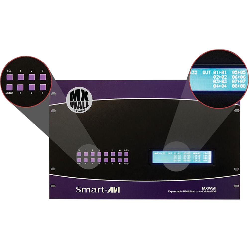 Smart-AVI 28x28 HDMI Matrix with Integrated Video Wall