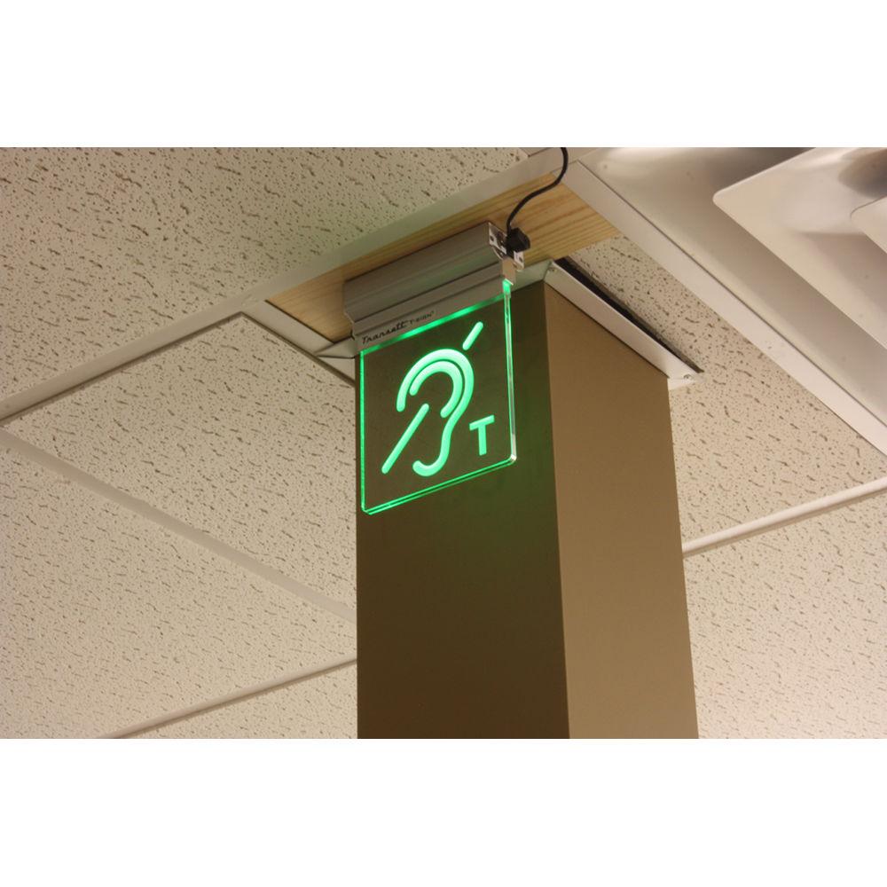 Williams Sound Lighted Induction Loop Status Sign - Green or Red Depending PER Loop Signal Strength