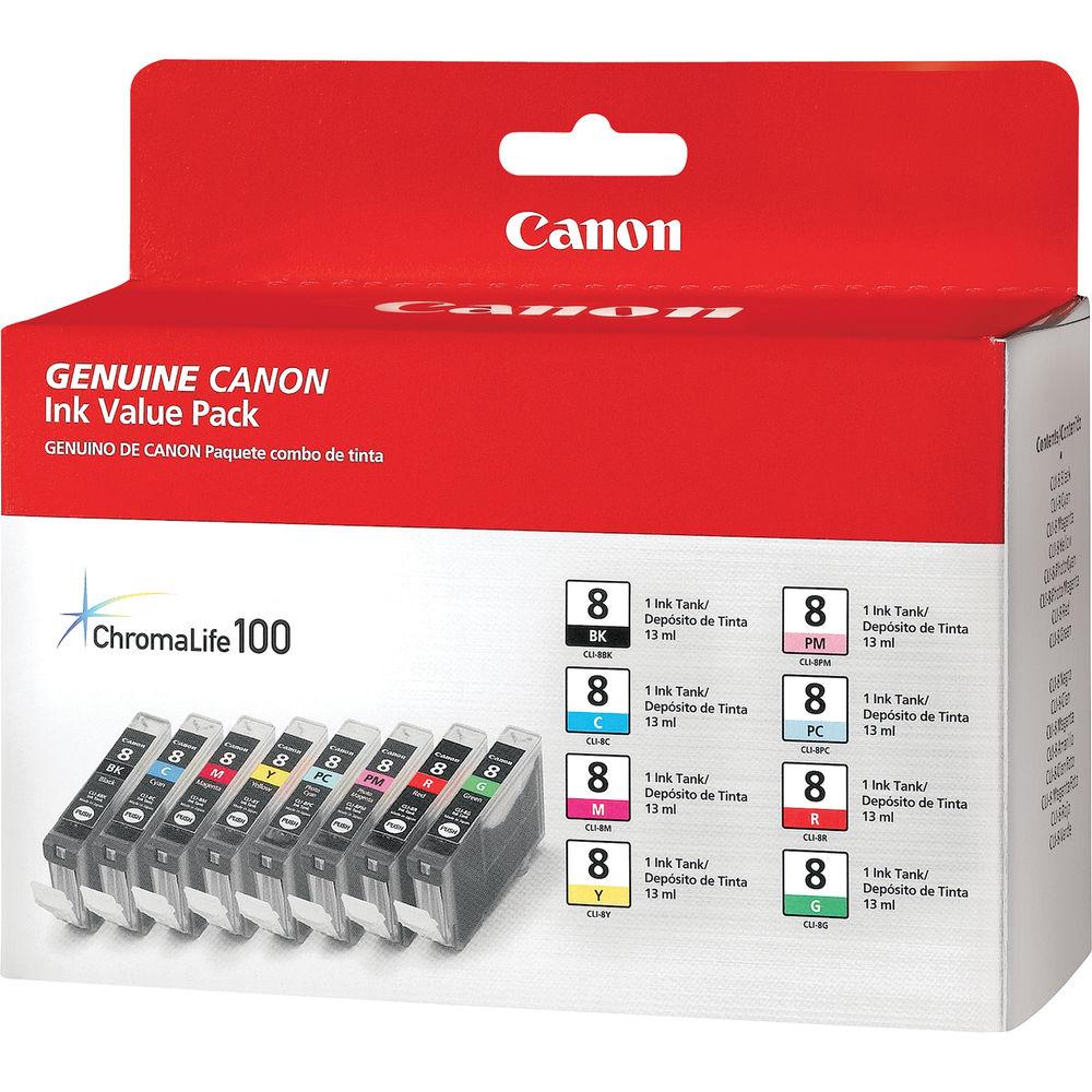 Canon CLI-8 Ink Tank 8-Pack