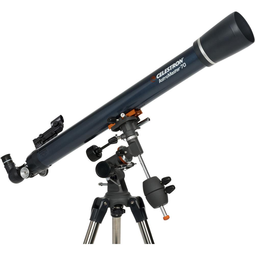 Celestron AstroMaster 70EQ 70mm f 13 Refractor Telescope