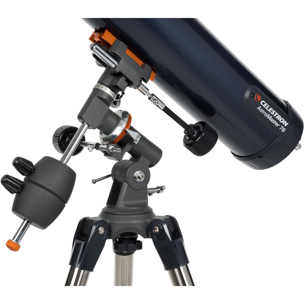 Celestron AstroMaster 76EQ 76mm f 9.2 Reflector Telescope