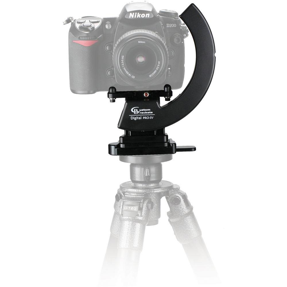 Custom Brackets Digital PRO-SV Bracket Kit - with CMP Camera Plate & QR Tripod Quick Release