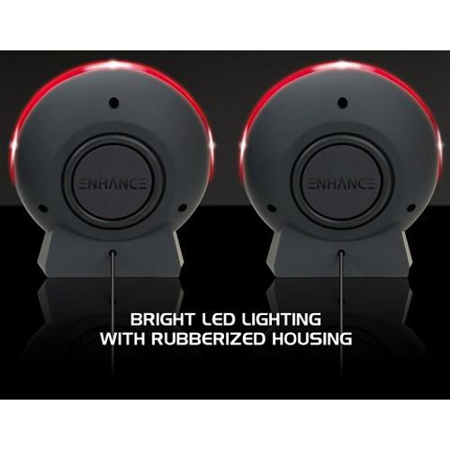 Accessory Power ENHANCE USB LED Gaming Speakers