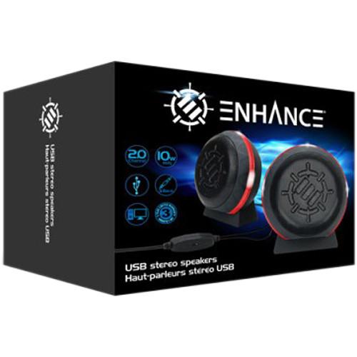 Accessory Power ENHANCE USB LED Gaming Speakers