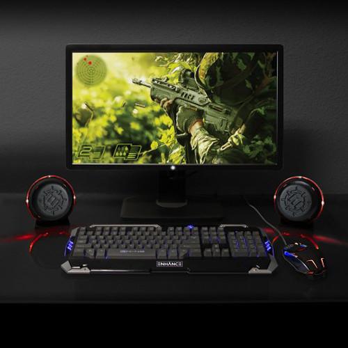 Accessory Power ENHANCE USB LED Gaming Speakers