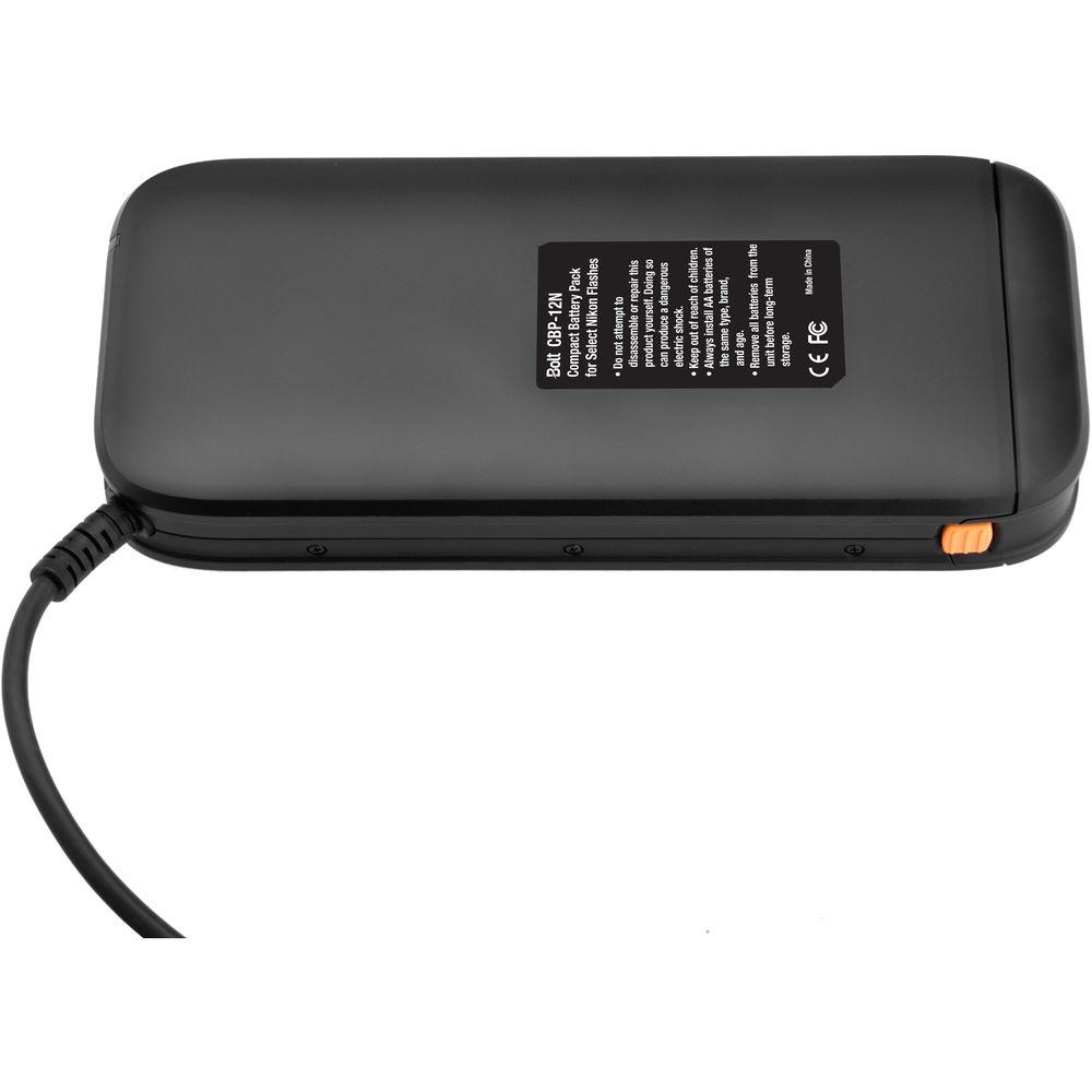 Bolt P12 Compact Battery Pack for Nikon Flashes