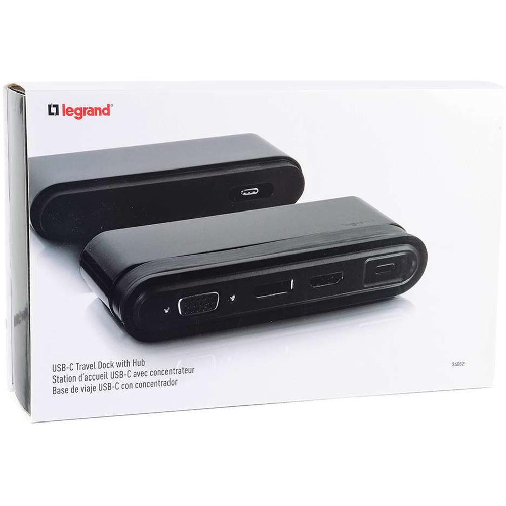 C2G USB-C Travel Dock With Hub