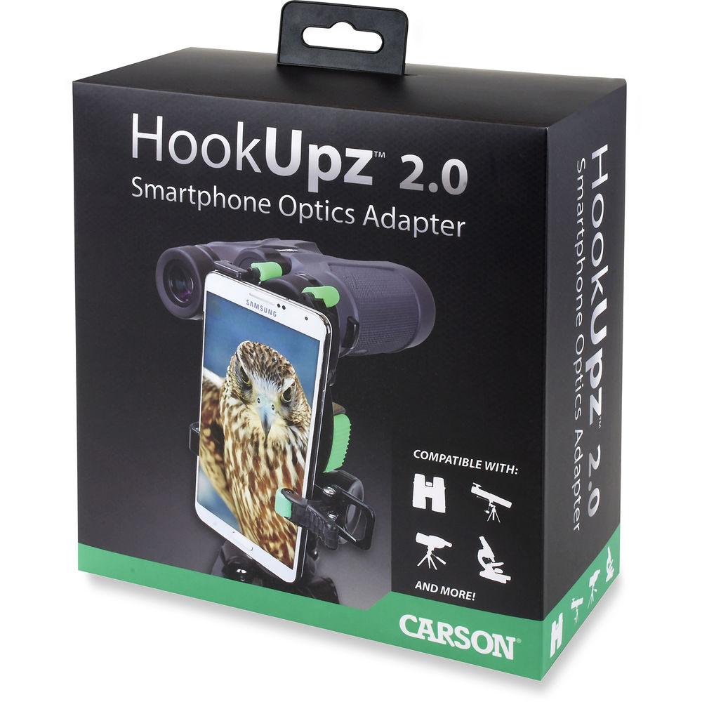 Carson HookUpz 2.0 Universal Optics Adapter for Smartphones, Carson, HookUpz, 2.0, Universal, Optics, Adapter, Smartphones