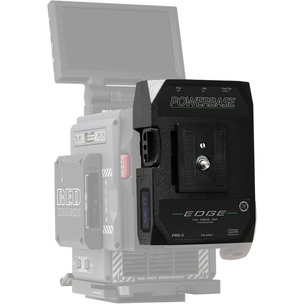 Core SWX Powerbase EDGE Battery with C100 C300 C500 Cable & D-Tap Charger