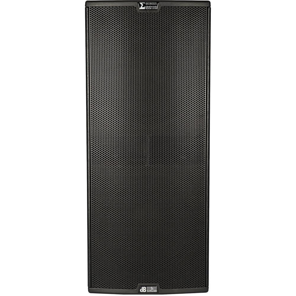 dB Technologies Sigma S218 2700W Active Dual 18" Subwoofer