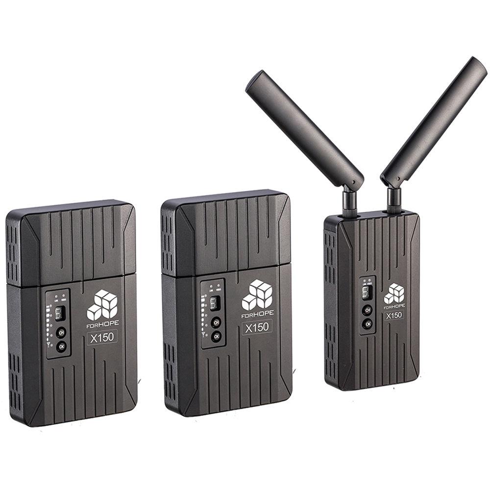 DigitalFoto Solution Limited 150m 1080P Wireless Video Includes One Transmitter And Two Receiver Set