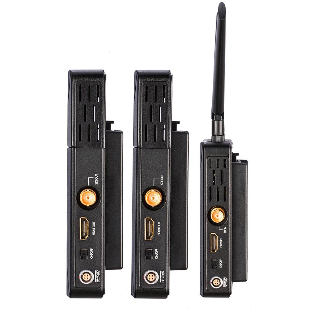 DigitalFoto Solution Limited 150m 1080P Wireless Video Includes One Transmitter And Two Receiver Set