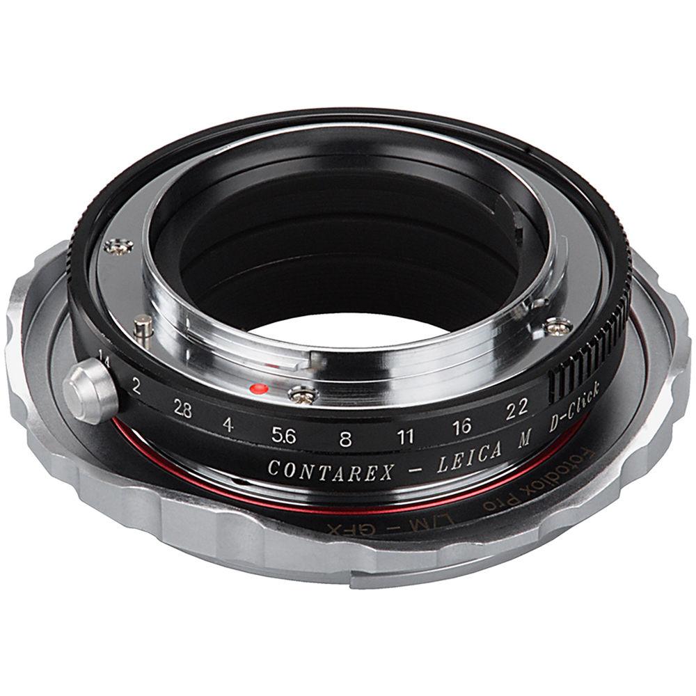 FotodioX Pro Lens Mount Adapter Kit for Contarex-Mount Lens to Fujifilm G-Mount Camera