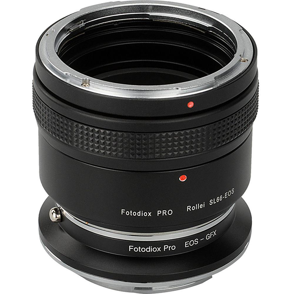 FotodioX Pro Lens Mount Adapter Kit for Rolleiflex SL66-Series Mount Lens to Fujifilm G-Mount Camera