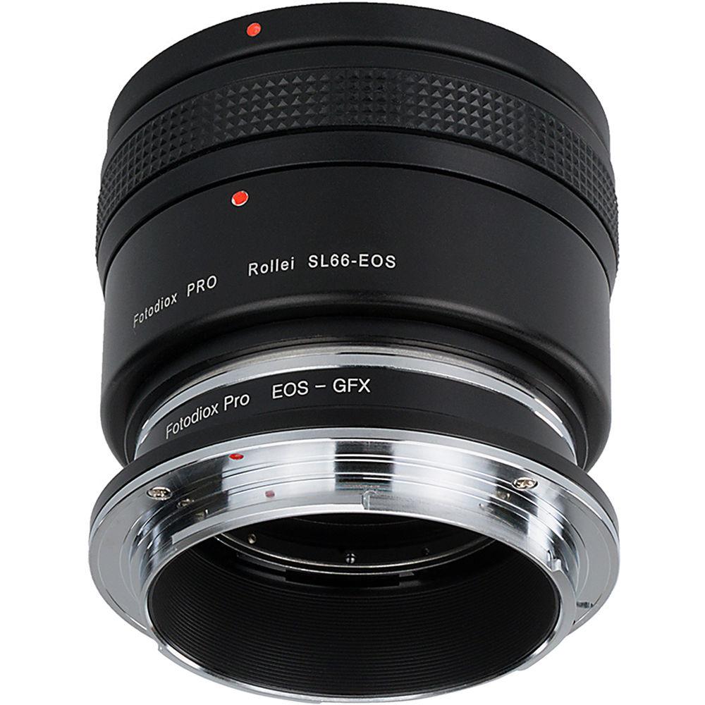FotodioX Pro Lens Mount Adapter Kit for Rolleiflex SL66-Series Mount Lens to Fujifilm G-Mount Camera