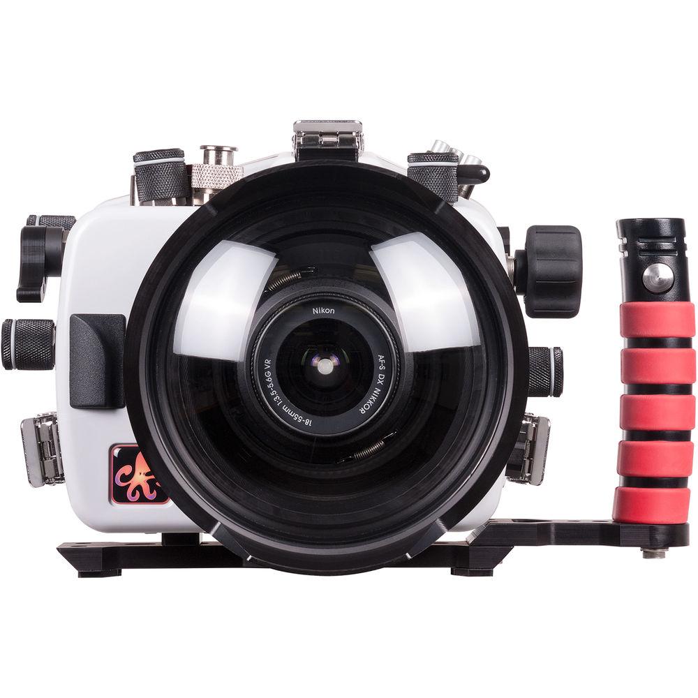 Ikelite 200DL Underwater Housing for Nikon D500 with Dry Lock Port Mount and Vacuum Valve